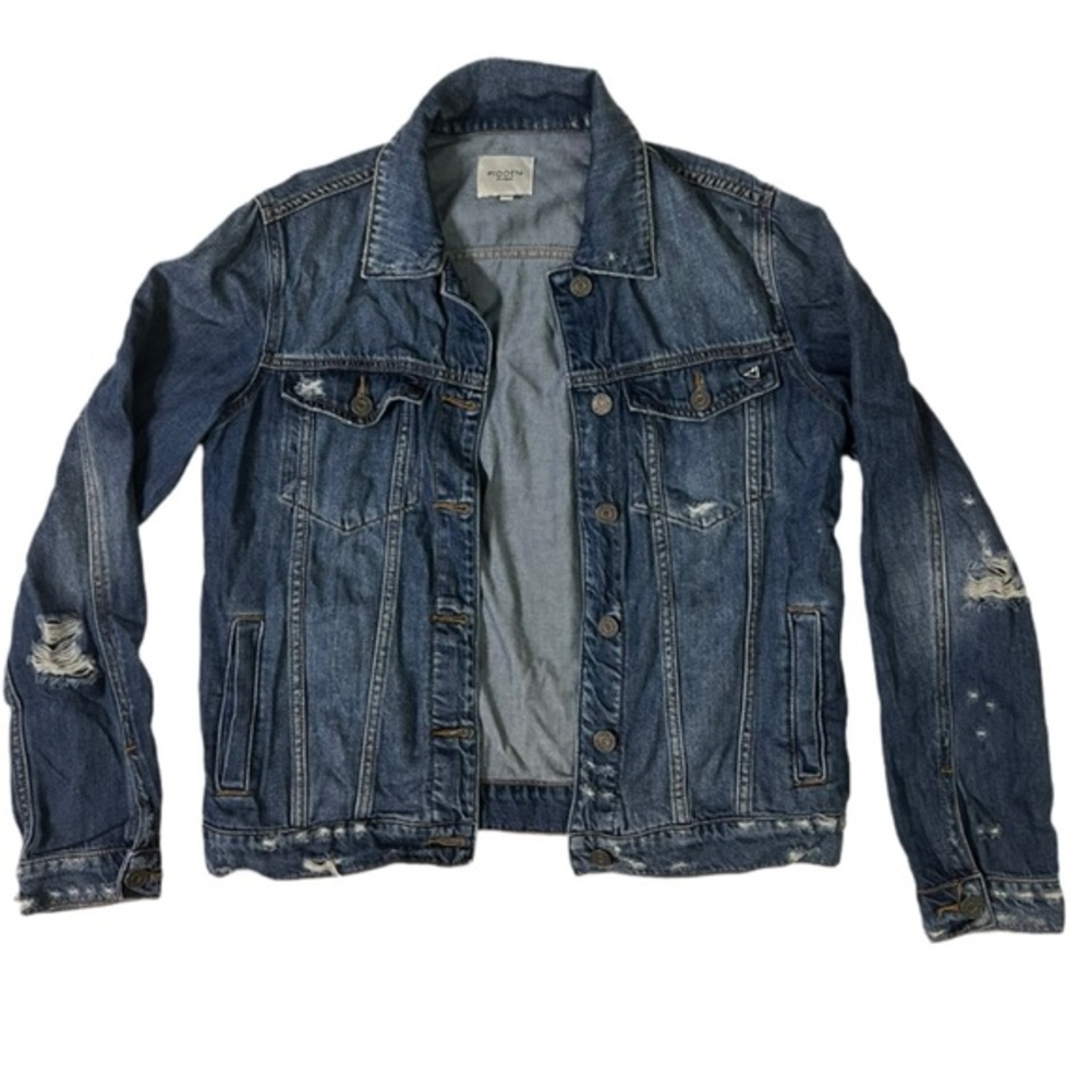 Hidden Los Angeles Distressed Denim Jacket - Size M